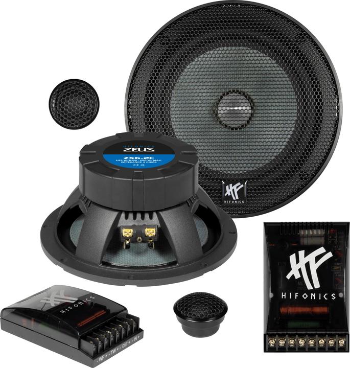 Actual product image Hifonics Zeus ZX6.2C 2-way 16.5cm component system (250 W, 16.50 cm)