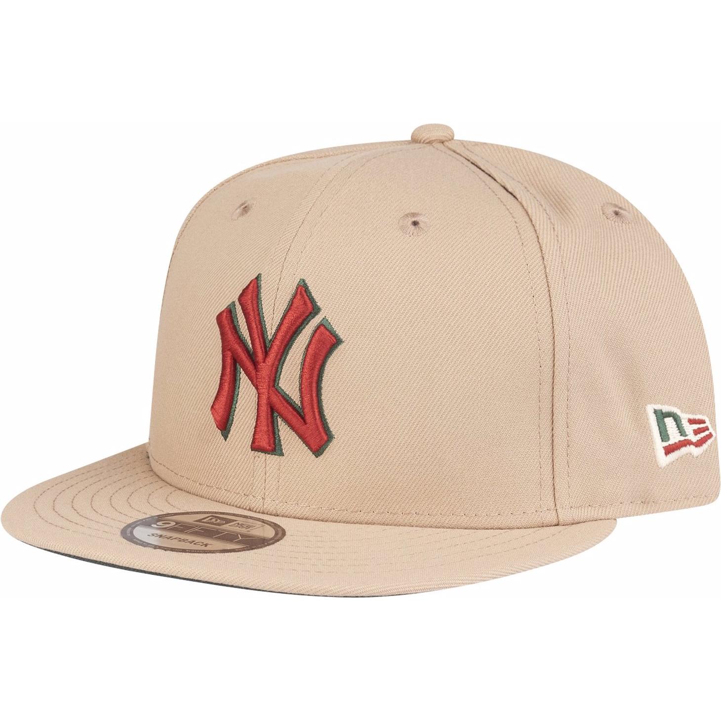 New Era, Herren, Cap, 9Fifty New York Yankees, Beige, (One Size)