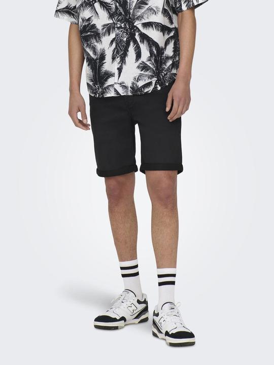 Produktbild Only & Sons Onsply Blk Jog 8581 Pim Dnm Shorts Noos (4XL)