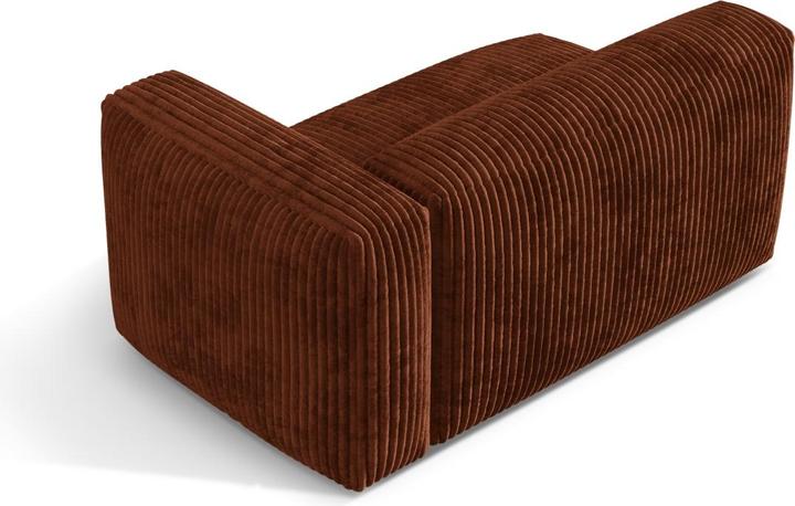 Image du produit Micadoni Chauffeuse Droit, "Martina", 1 Place, 160x106x75 Fabriqué en Europe (Canapé modulaire, 1 place)