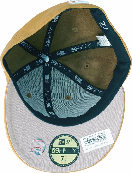 Actual product image New Era 59Fifty leatherette New York Yankees Panama (7 1/8)