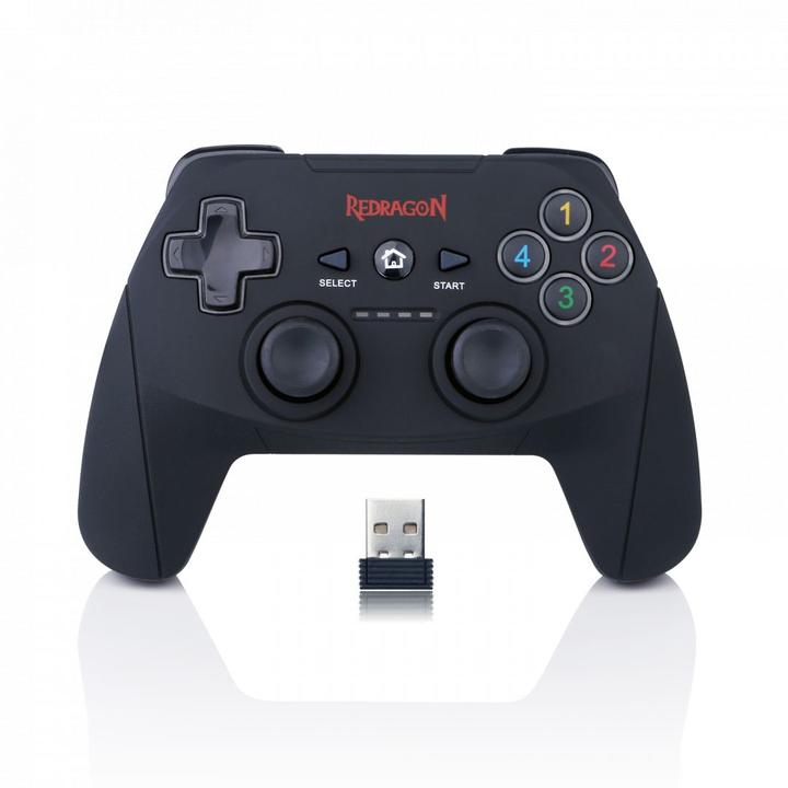 Actual product image Redragon Harrow Wireless Gamepad Black PC/PS3 (PS3, PC)