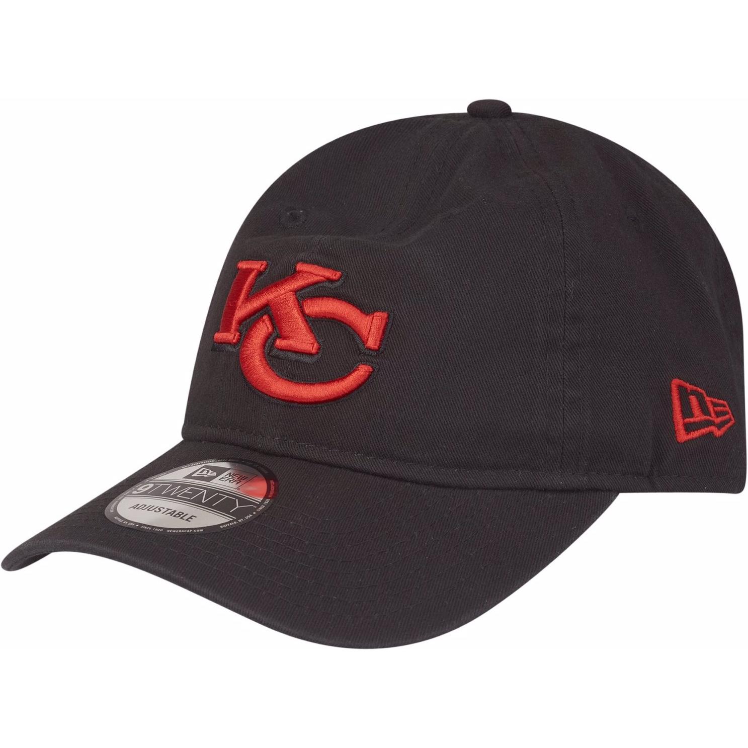 New Era, Herren, Cap, 9Twenty Strapback Elemental NFL Teams, Schwarz, (One Size)