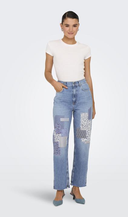 Actual product image Only ONLROBYN Mittlere Taille Gerade geschnitten Jeans Baggy Fit Jeans (W28/L32)