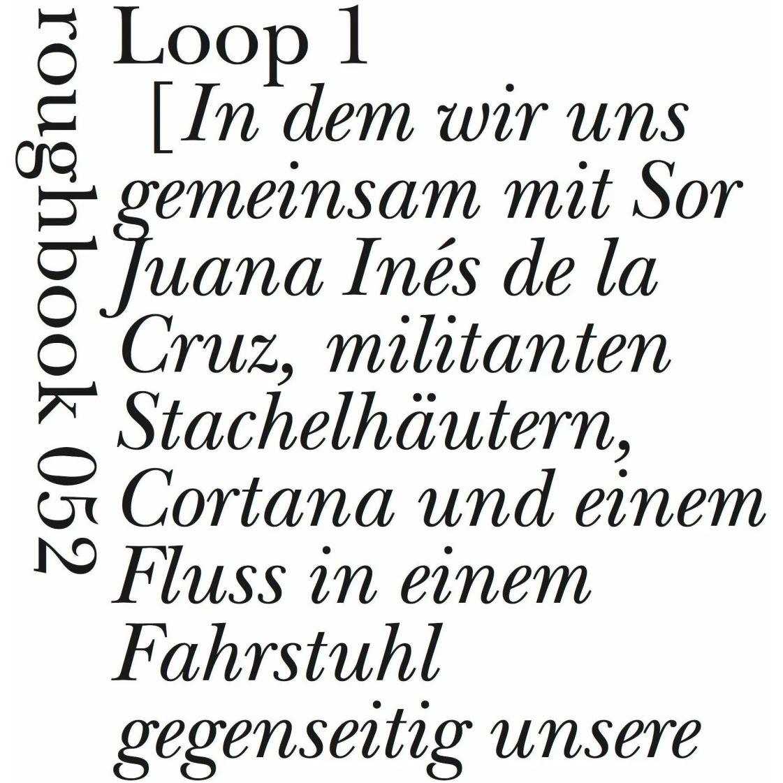 Loops, Belletristik von Carla Cerda