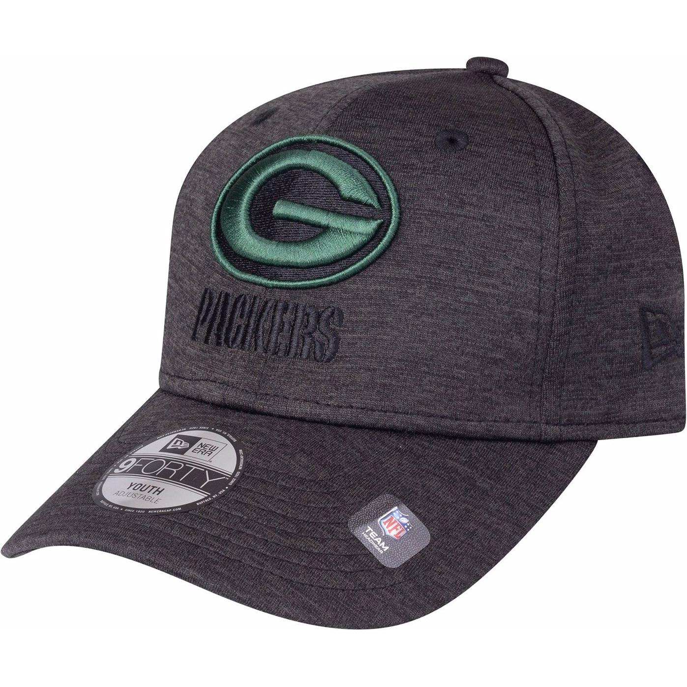 New Era, Jungen, Cap, Jugendliche 9Forty Shadow Tech NFL Teams, Grün, (55, 56, 54 C)