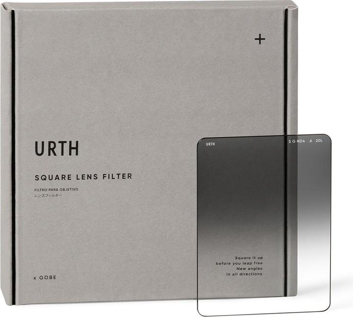 Produktbild Urth 75 x 100mm Soft Graduated ND4 (2 Stop) Filter (Plus+) (ND- / Grauverlauffilter)