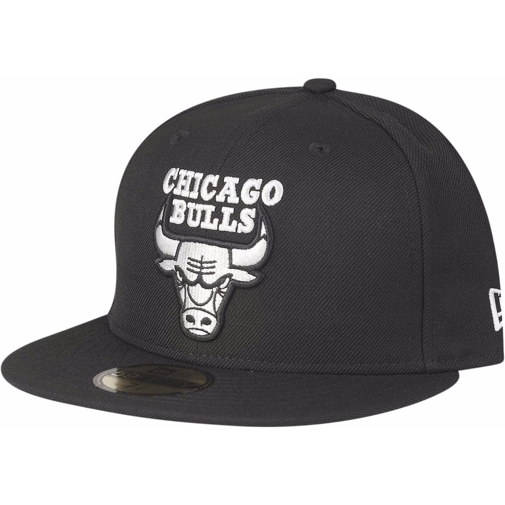 New Era, Herren, Cap, 59Fifty NBA Chicago Bulls, Schwarz, (8)