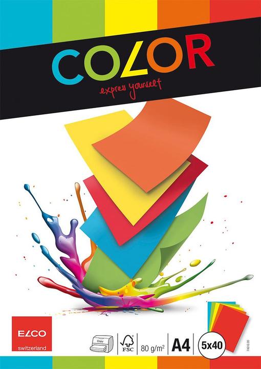 Produktbild Elco Color (A4, 200 Blätter, 80 g/m²)