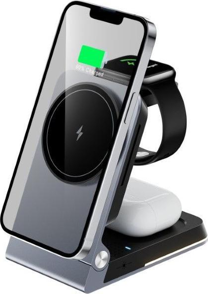 Produktbild MU Classic Faltbarer 3in1 Wireless Charger LX Design (15 W)