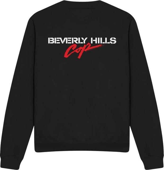 Actual product image Beverly Hills Cop Unisex Adult Logo Sweatshirt (S)