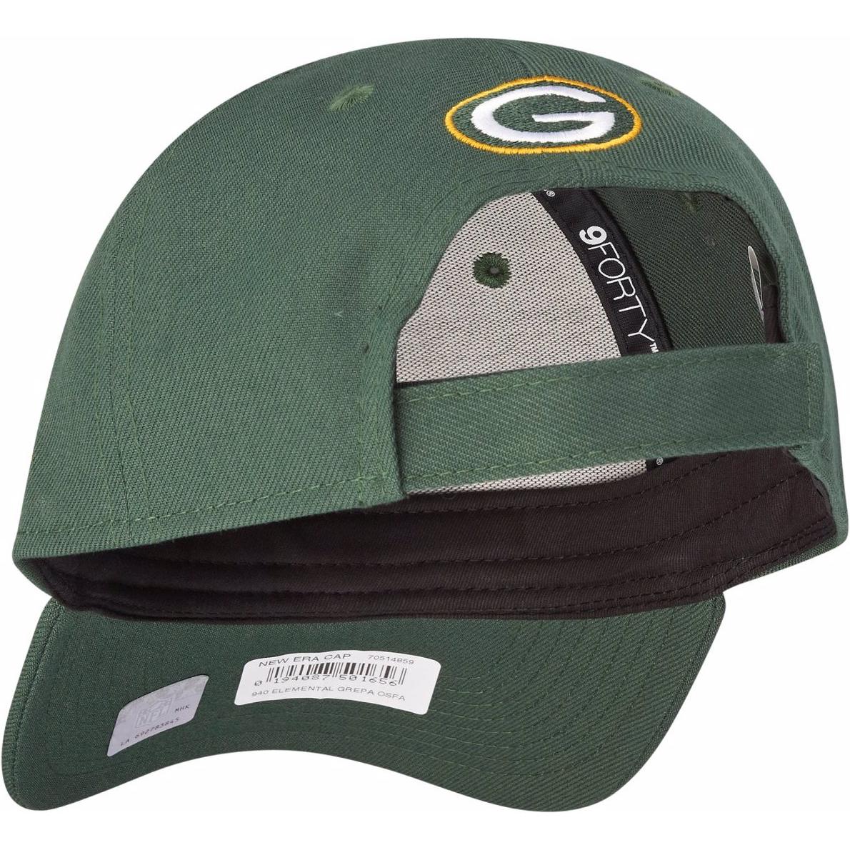 Thumbnail - New Era, Herren, Cap, 9Forty NFL Elemental Green Bay Packers, Grün, (One Size)