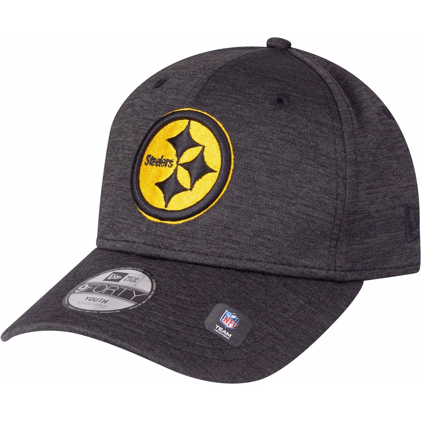 New Era, Jungen, Cap, Jugendliche 9Forty Shadow Tech NFL Teams, Schwarz, (55, 56, 54 C)