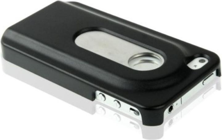 Produktbild König Design Schutzhülle Hard Case Hülle Flaschenöffner für Handy iPhone 4 & 4S Schwarz (Apple iPhone 4, Apple iPhone 4s)