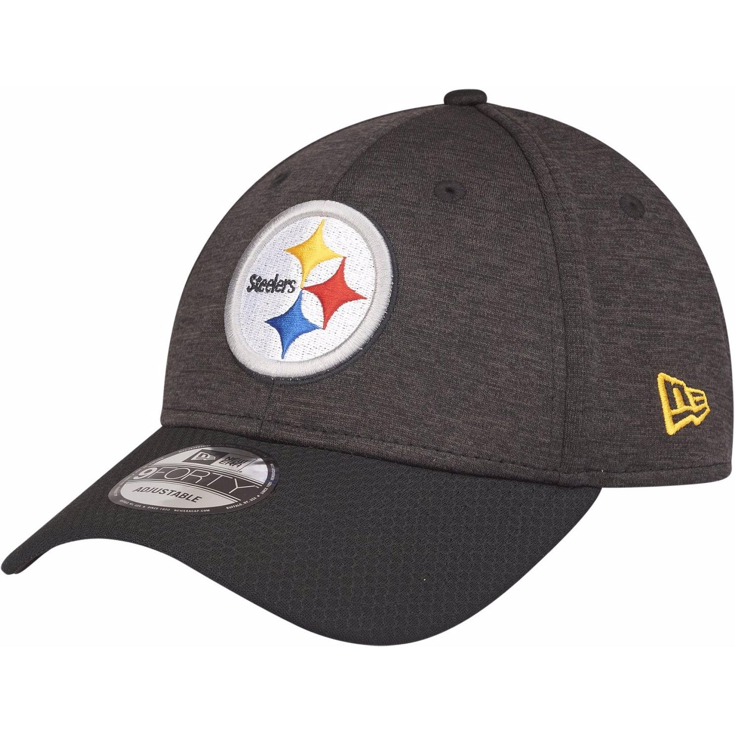 New Era, Herren, Cap, 9Forty Strapback Shadow Hex Tech NFL Teams, Schwarz, (One Size)