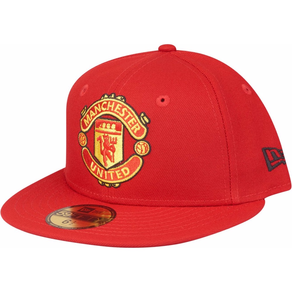 New Era, Herren, Cap, 59Fifty Manchester United F.C., Rot, (6 3/8)