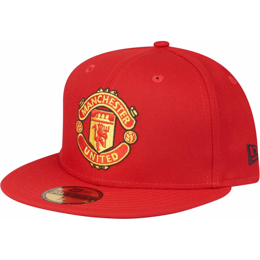 New Era, Herren, Cap, 59Fifty Manchester United F.C., Rot, (6 7/8)