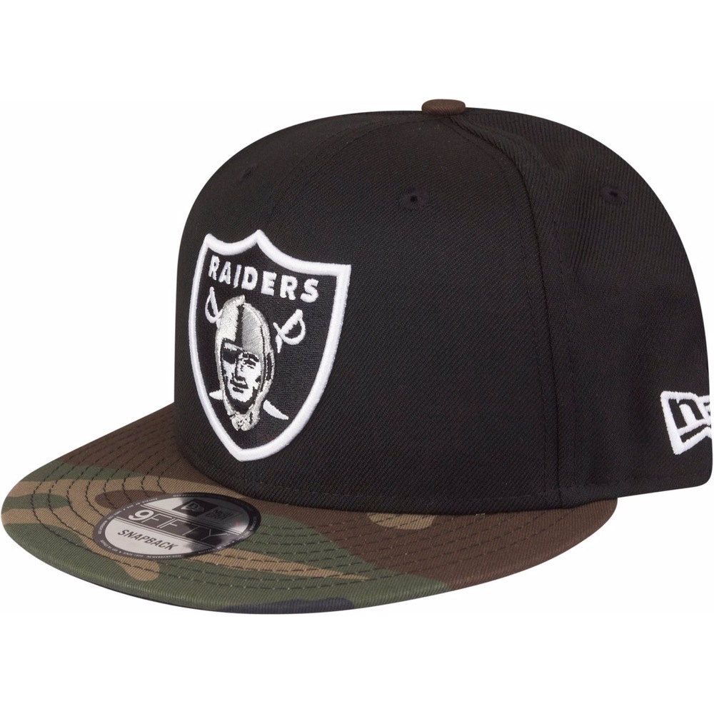 New Era, Herren, Cap, 9Fifty Las Vegas Raiders, Schwarz, (One Size)