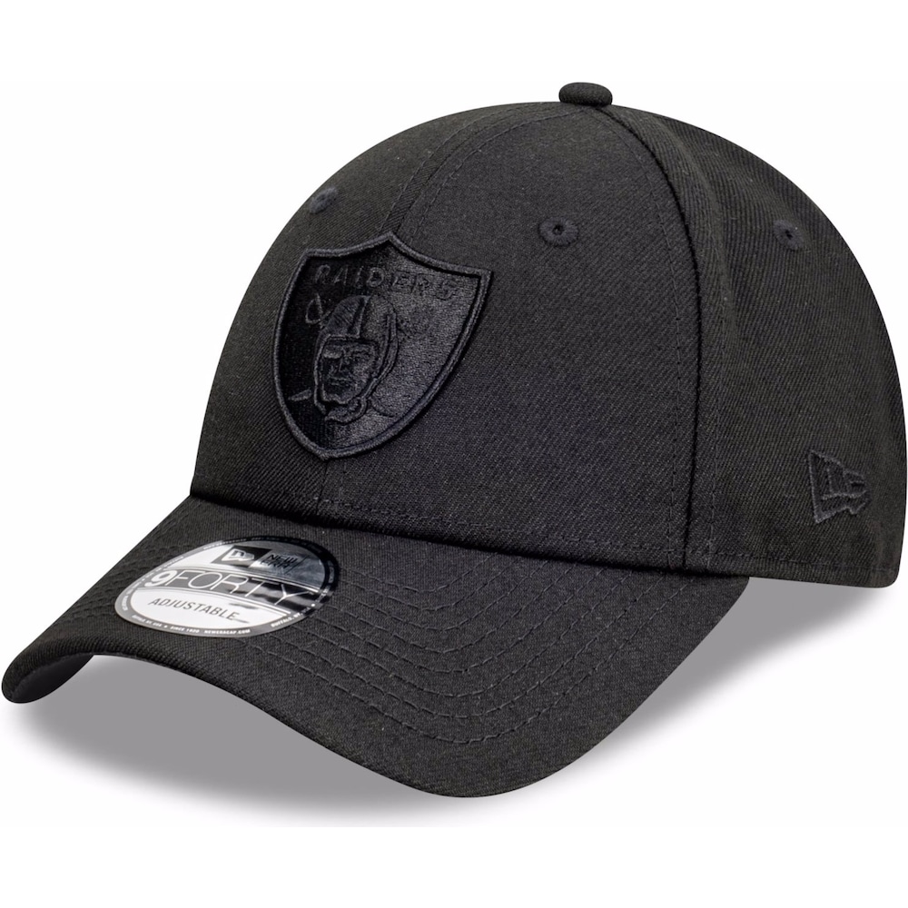 New Era, Herren, Cap, 9Forty Full Las Vegas Raiders, Schwarz, (One Size)