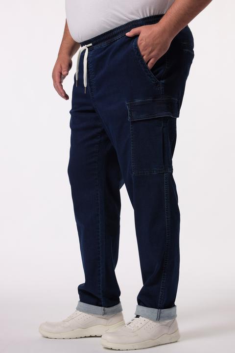 Image du produit Men+ Cargo-Jeans, Bauchfit, Regular Fit, 5-Pocket (4XL)