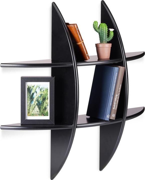 Actual product image Relaxdays Round Floating Shelf (69 x 17 x 69 cm)