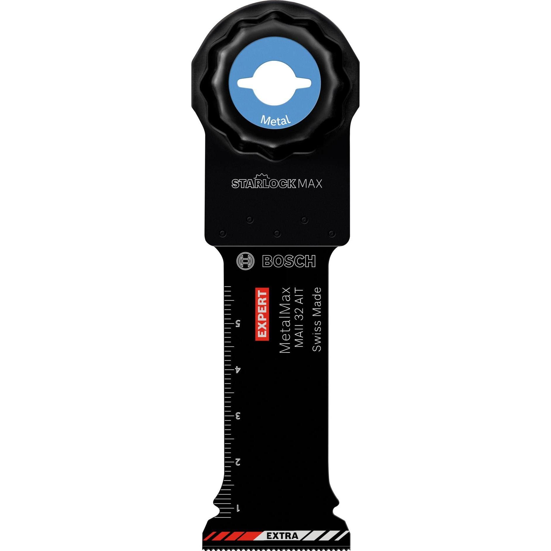 Bosch Professional Zubehör, Sägeblatt, EXPERT MetalMax MAII 32 AIT Blatt für Multifunktionswerkzeuge, 70 x 32 mm
