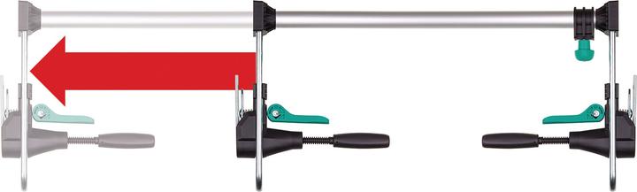 Image du produit wolfcraft 1 kit de montage de doublure de porte PRO 8 pcs. (1000 mm)