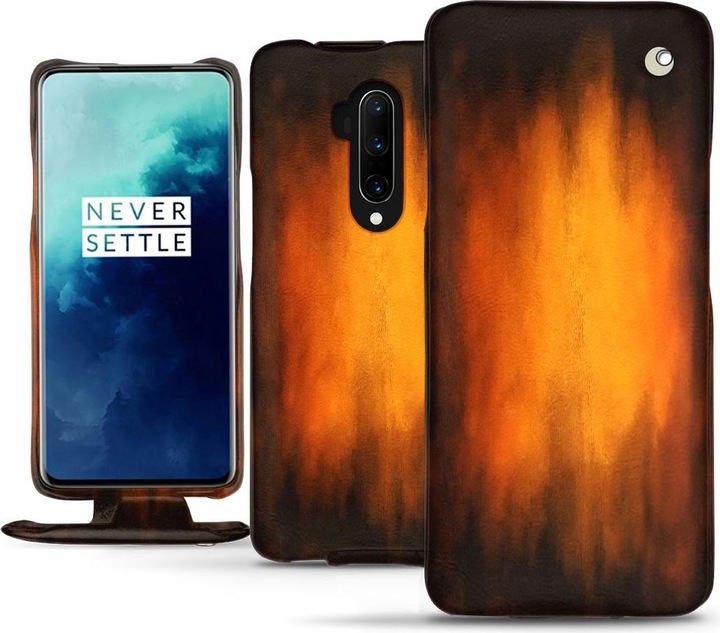 Actual product image Noreve Leather cover vertical (OnePlus 7T Pro)