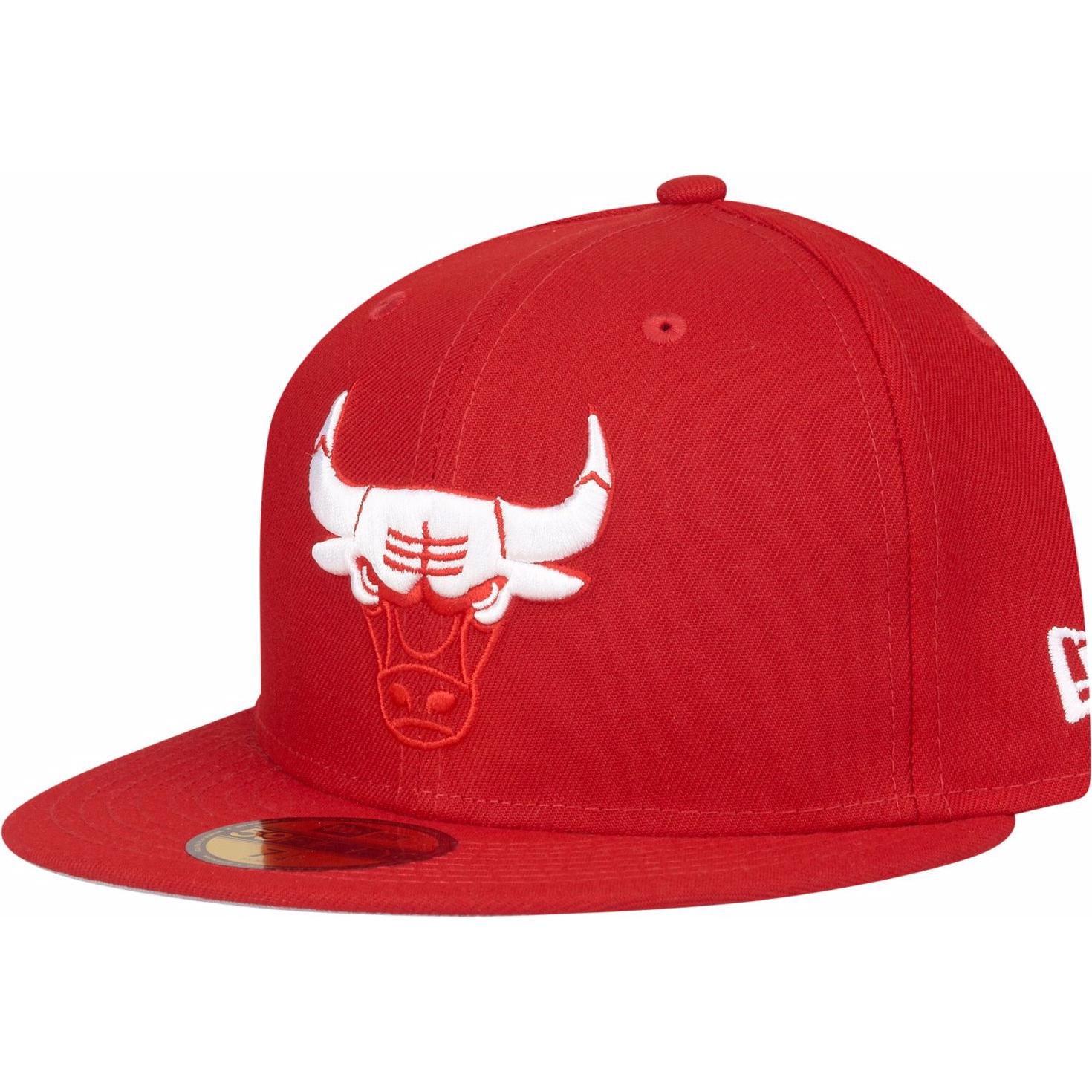 New Era, Herren, Cap, 59Fifty Elements NBA Teams, Rot, (7 1/8)