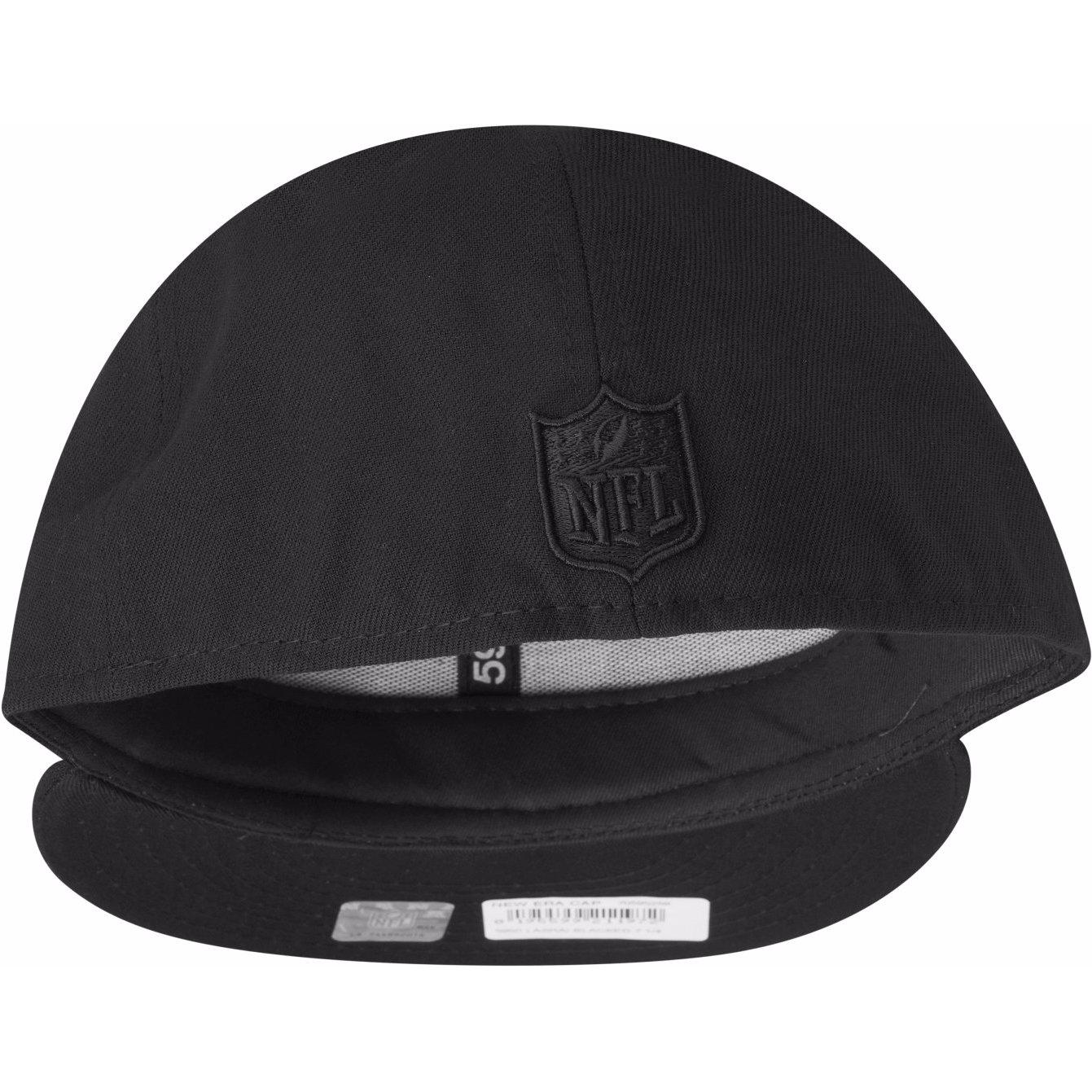 Thumbnail - New Era, Herren, Cap, 59Fifty Blacked Las Vegas Raiders, Schwarz, (7 1/8)