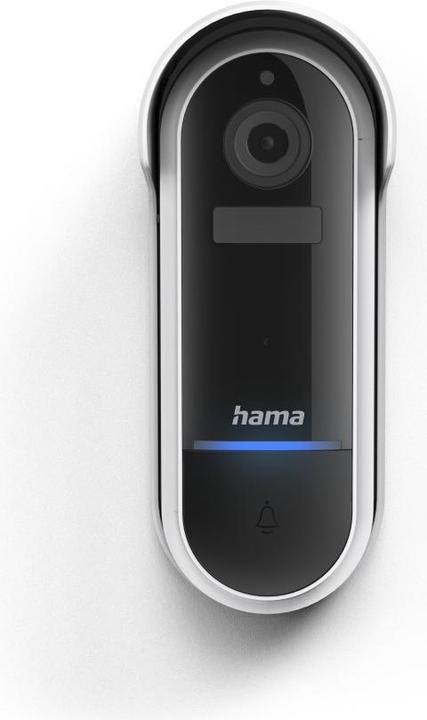 Produktbild Hama Türklingel mit Kamera und Akku, separater Gong, WLAN, kabellos, Nachtsicht (WLAN)