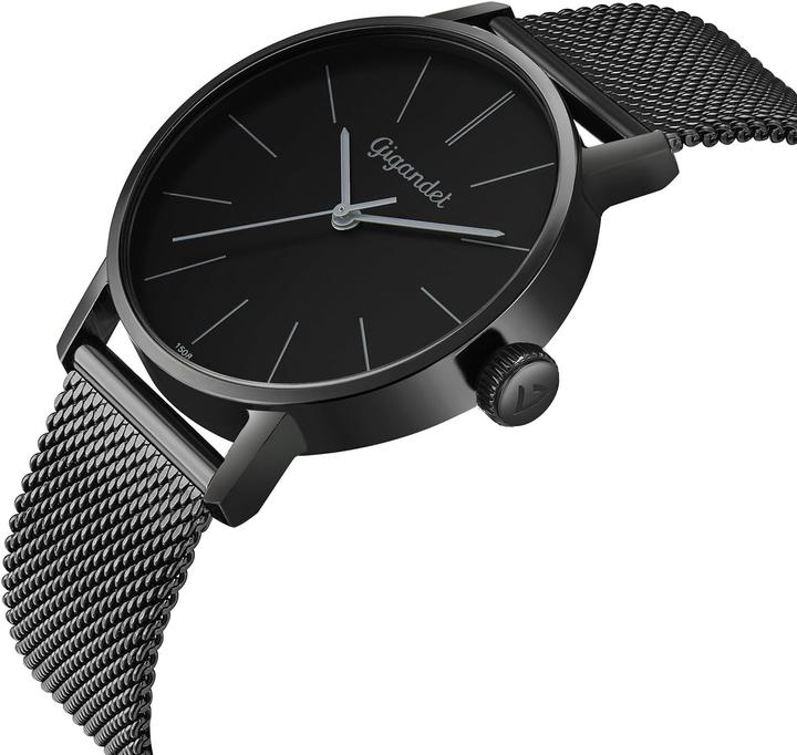 Produktbild Gigandet Elegantes analoges Quarzwerk mit Edelstahlarmband und wasserdichtem Gehäuse (Analoguhr)