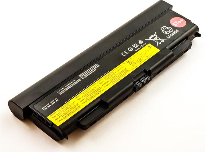 Actual product image AGI Battery compatible with Lenovo 45N1159 (1 Cell, 6600 mAh)