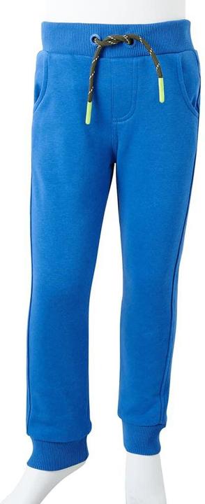 Produktbild vidaXL Kinder-Trainingshose Blau 104,Material: 80 % Baumwolle. 20 (104)