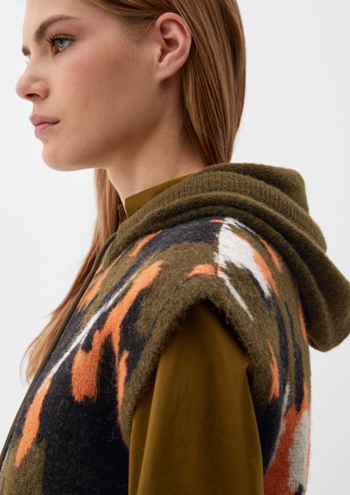 Produktbild s.Oliver Strickpullunder Pullunder mit Jacquardmuster (44)