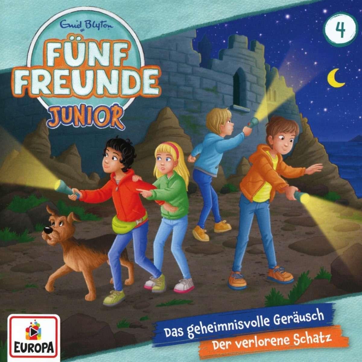 Folge 4: Das geheimnisvolle Geräusch/Der verlorene, Hörbücher von Fünf Freunde Junior