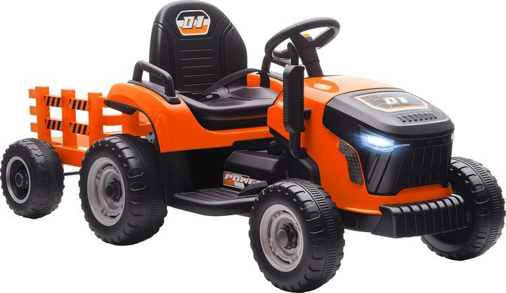 Aiyaplay Elektrischer Traktor Kunststoff, Metall Orange