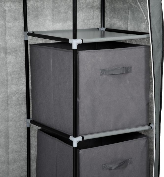 Image du produit Homcom Armoire en tissu (102 x 42,5 x 162,5 cm)