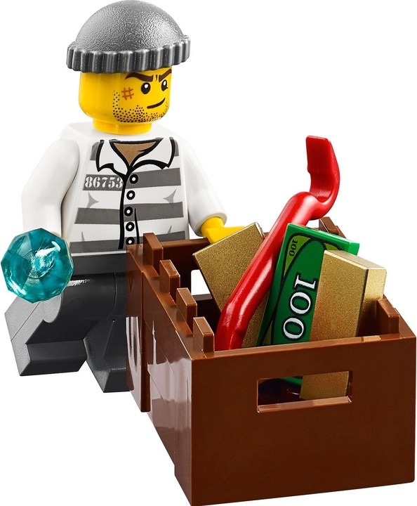 Produktbild LEGO Verfolgung mit dem Polizei Hubschrauber (60046, LEGO City)