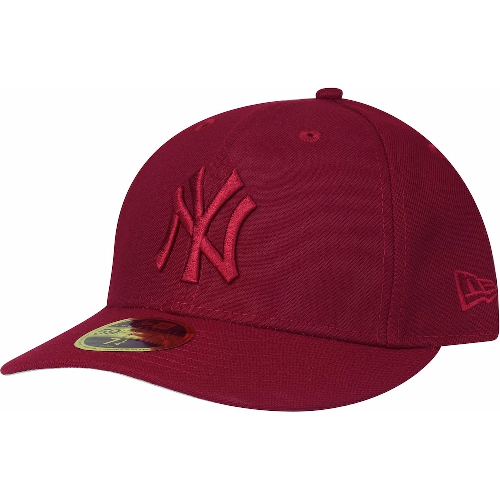 New Era, Herren, Cap, 59Fifty Low Profile New York Yankees, Rot, (7 1/8)