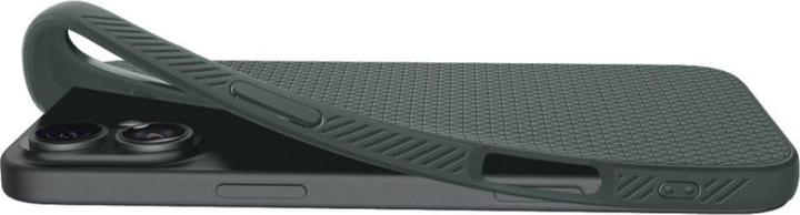 Actual product image Spigen Liquid Air iPhone 16 zielony/abyss green ACS08196 (Apple iPhone 16)