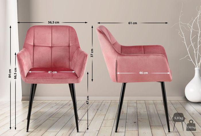 Actual product image Swisshandel24 Set of 2 Emia velvet