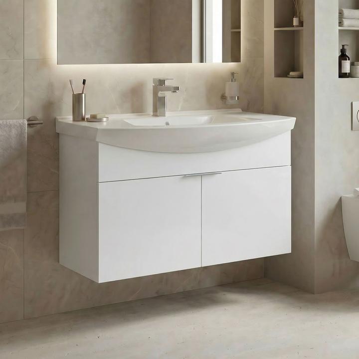 Produktbild Homitis Purus 80 Bathroom Cabinet With Sink