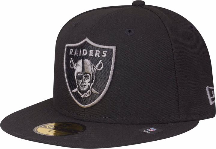 Image du produit New Era 59Fifty Las Vegas Raiders Argent