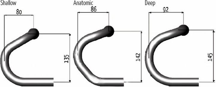 Actual product image Deda Elementi DEDA Cintre NEWTON Shallow (31.80 mm)