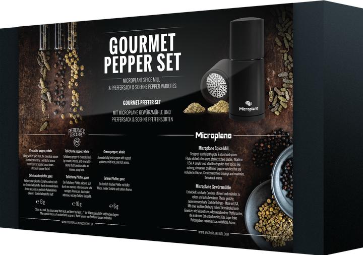 Image du produit Microplane Set de poivre Gourmet (Poivre)