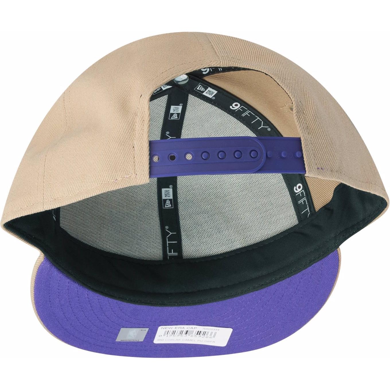 Thumbnail - New Era, Herren, Cap, 9Fifty Los Angeles Lakers, Beige, (One Size)