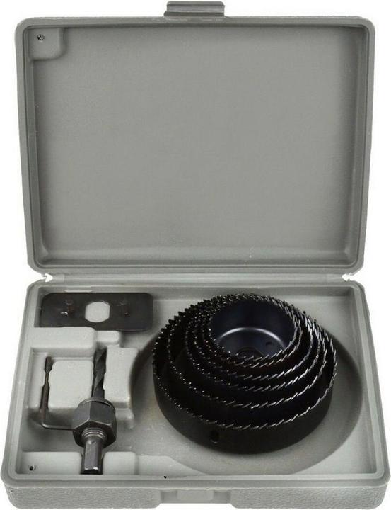 Image du produit GEKO Forets à couronne, jeu de 8 pièces, 51-102mm (51-102 mm)