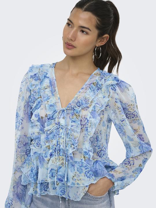 Immagine prodotto Only Onlvictoria Ls Frill Top Wvn Ex (S)