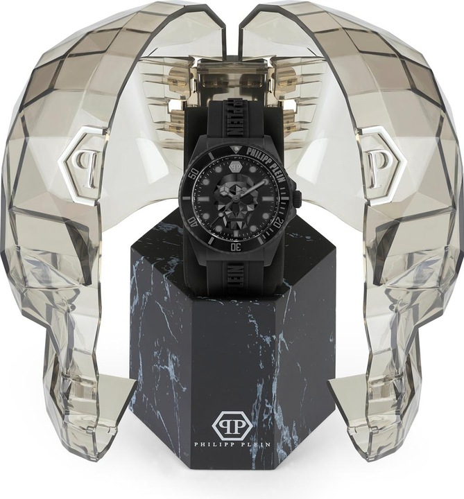 Actual product image Philipp Plein PWOAA0422 The $kull Diver 44mm 10ATM (44 mm)